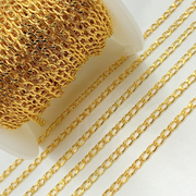 3805CHRGF. 14k Gold Filled Flat Curb Chain